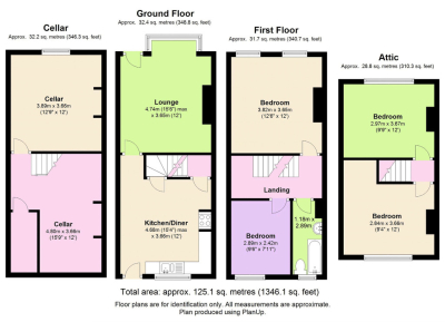 Thumbnail photo of 4 Bedroom End Terraced House in 24 Newport View, Leeds, LS6 3BX