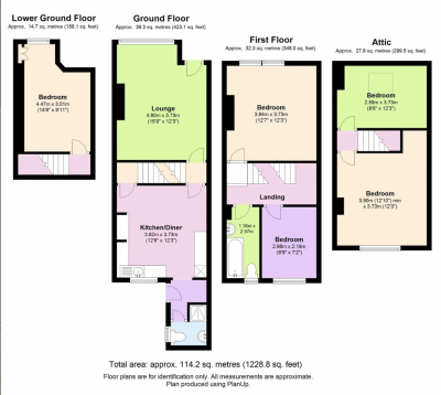 Thumbnail photo of 5 Bedroom Mid Terraced House in 10 Hartley Grove, Leeds, LS6 2LD