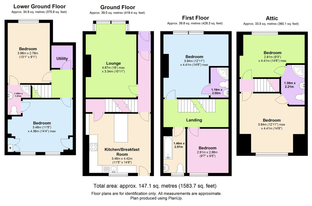 Photo of 6 Bedroom Mid Terraced House in 8 Headingley Mount, Leeds, LS6 3EL